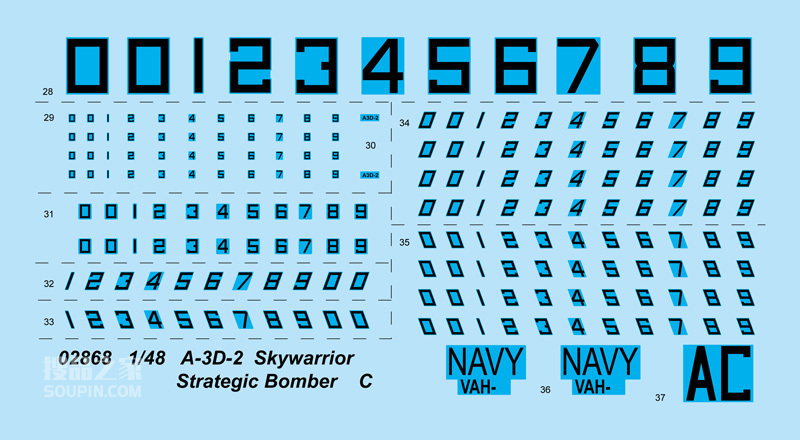 美国A-3D-2“空中武士”攻击机 