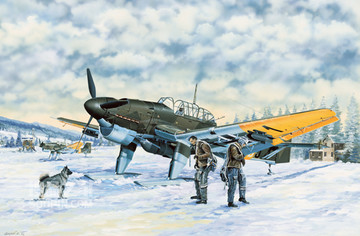 德国Ju-87B-2/U4俯冲轰炸机 