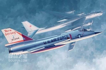 美国F-106A“三角标枪”截击机 