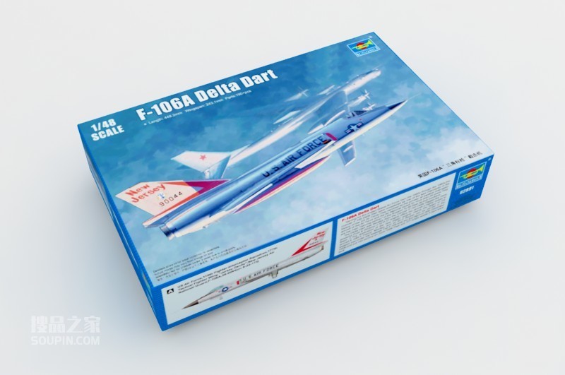 美国F-106A“三角标枪”截击机 