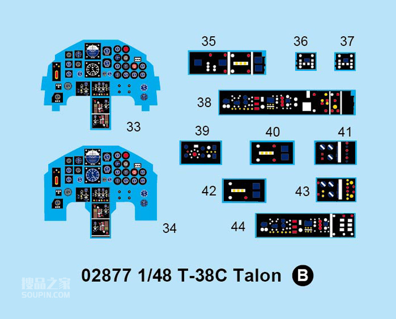 美国T-38C”禽爪”教练机 