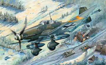 德国Ju 87G-2俯冲轰炸机 