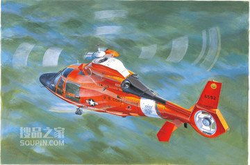 美国海岸警卫队HH-65C“海豚”直升机 