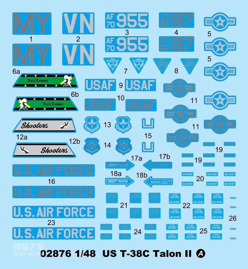 美国T-38C”禽爪”II教练机 
