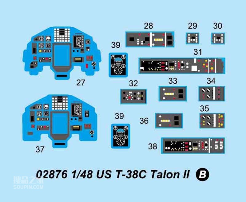 美国T-38C”禽爪”II教练机 