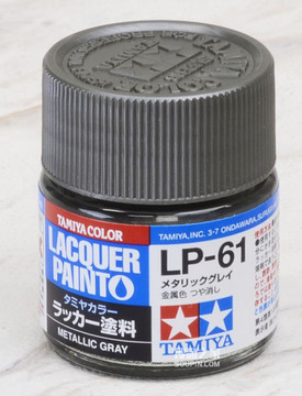   LP-61 硝基漆 金属灰色 (10ml)