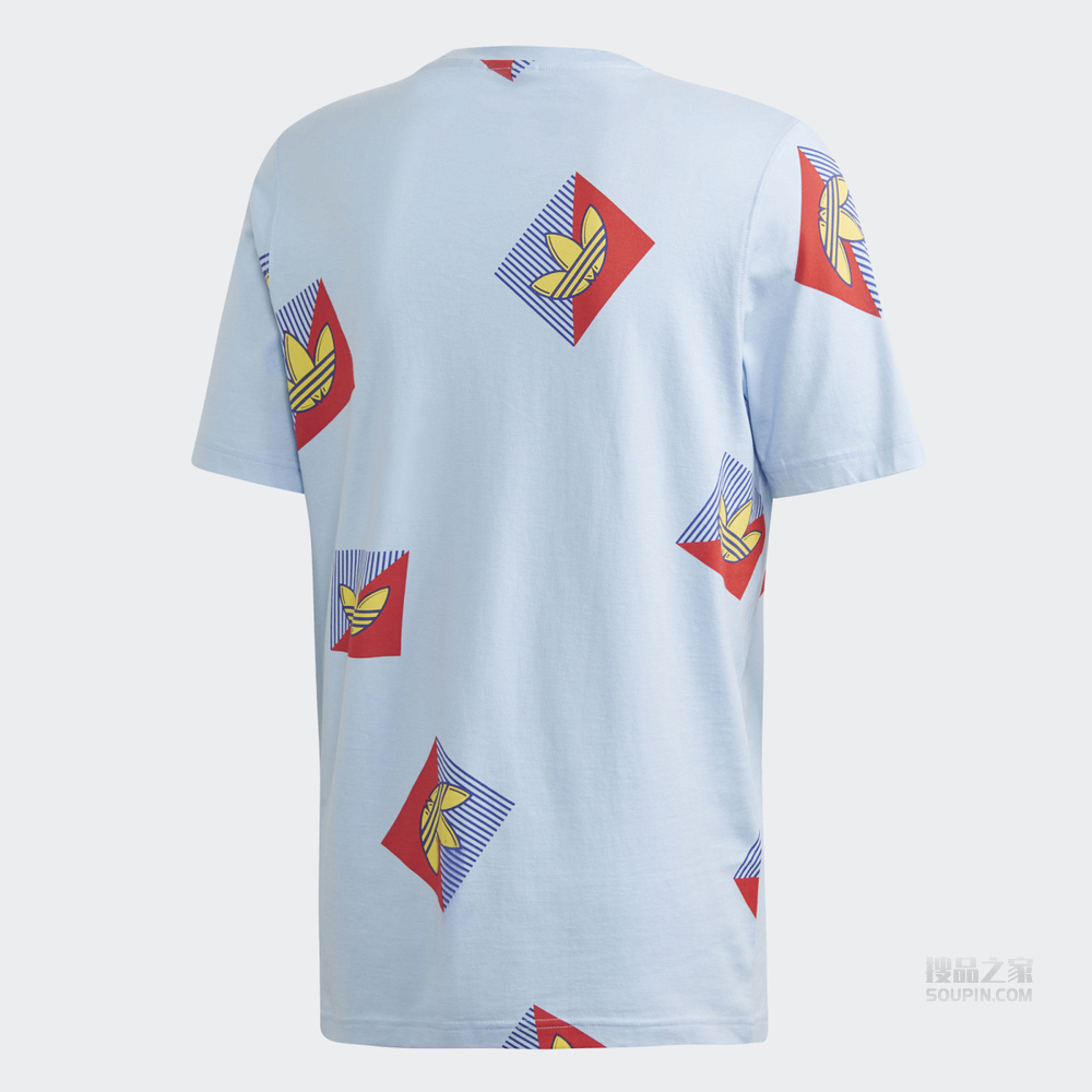 AOP DIAG TEE 运动短袖T恤