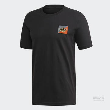 DIAG EMB TEE 运动短袖T恤
