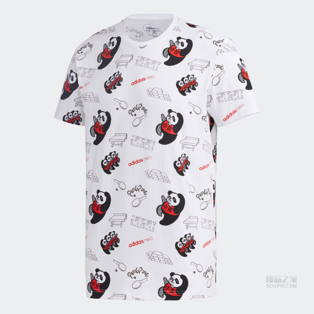 neo M PNDA AOP TEE 运动短袖T恤