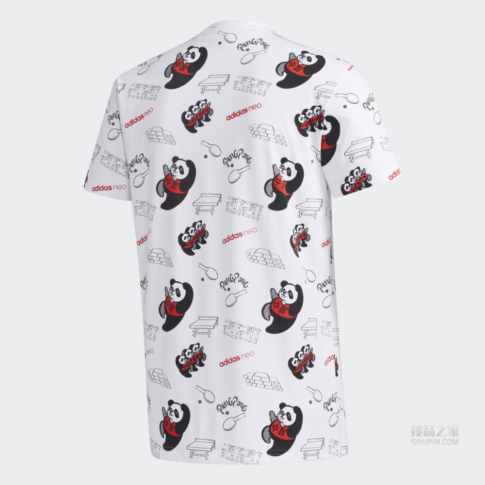 neo M PNDA AOP TEE 运动短袖T恤