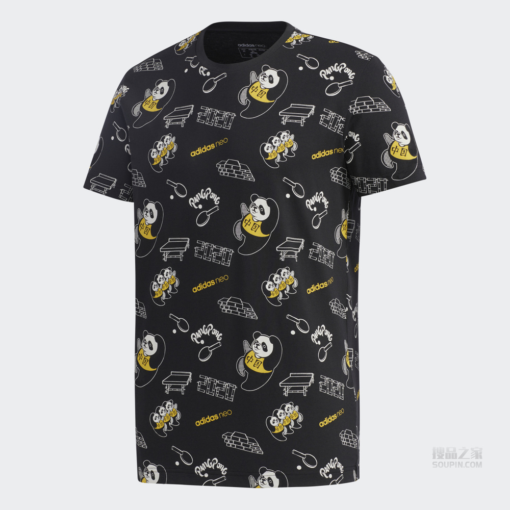 neo M PNDA AOP TEE 运动短袖T恤