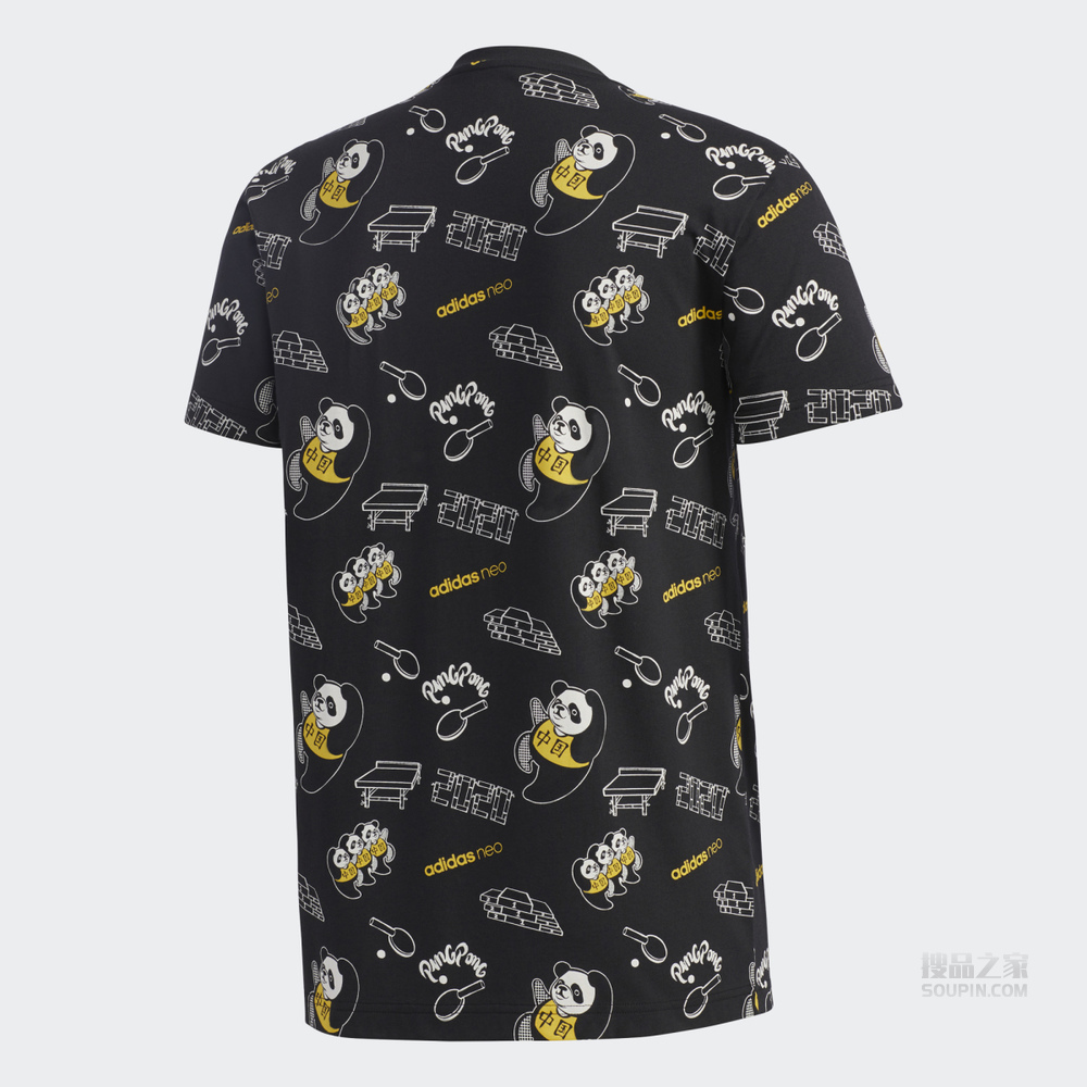 neo M PNDA AOP TEE 运动短袖T恤