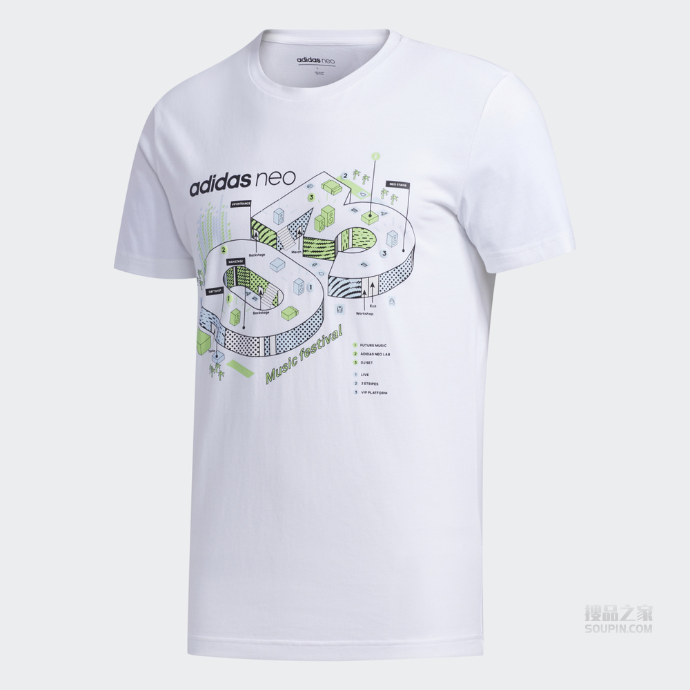 neo M FAVES TEE 运动短袖T恤