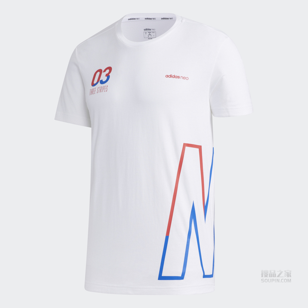 neo M BRLV TEE 4 运动短袖T恤