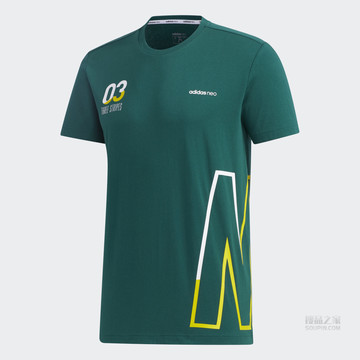 neo M BRLV TEE 4 运动短袖T恤