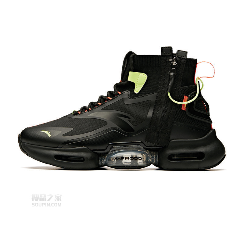 男鞋运动鞋全掌气垫跑步高帮休闲鞋