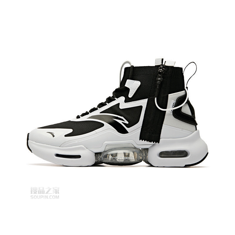 男鞋运动鞋全掌气垫跑步高帮休闲鞋