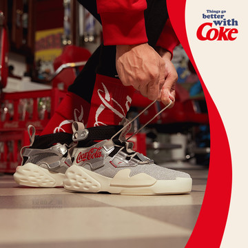 男鞋可口可乐联名零度霸道系列板鞋休闲鞋生活系列