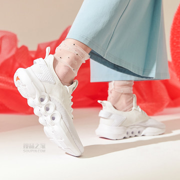 女跑鞋能量环轻便休闲跑步鞋
