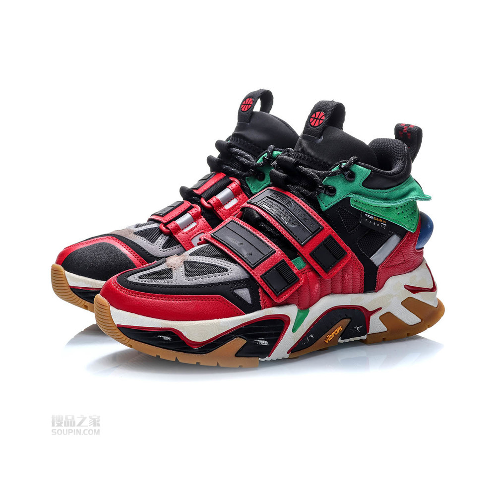 中国2019纽约时装周走秀系列远行男子高帮篮球休闲鞋