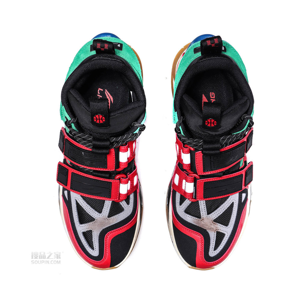 中国2019纽约时装周走秀系列远行男子高帮篮球休闲鞋