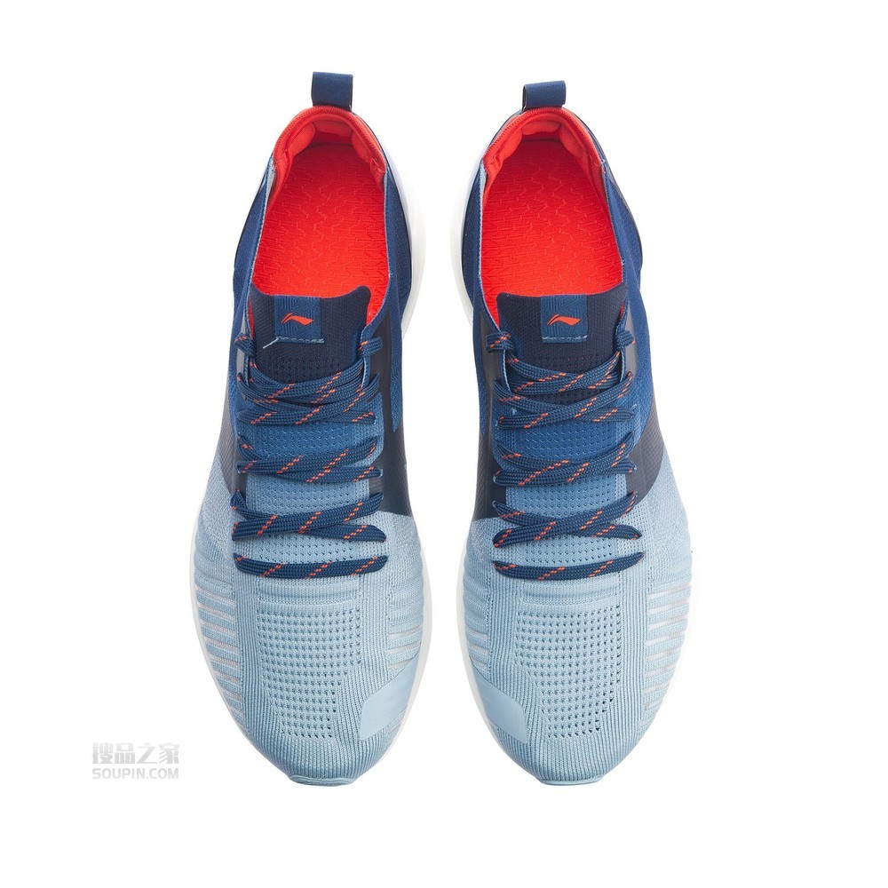 超轻16男子一体织透气轻质跑鞋
