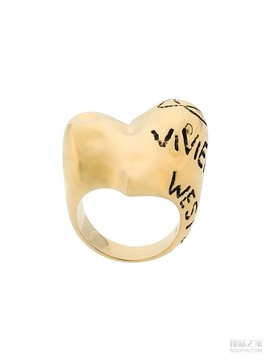 chunky logo ring