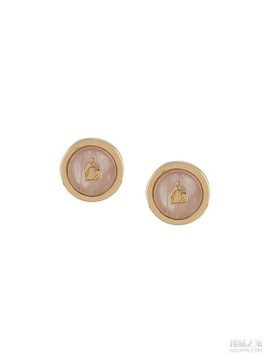 Mother and Child logo earrings