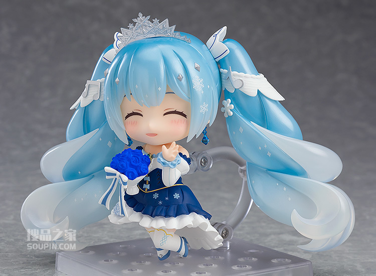 粘土人 SNOW MIKU Snow Princess Ver. [Character Vocal Series 01 初音未来]