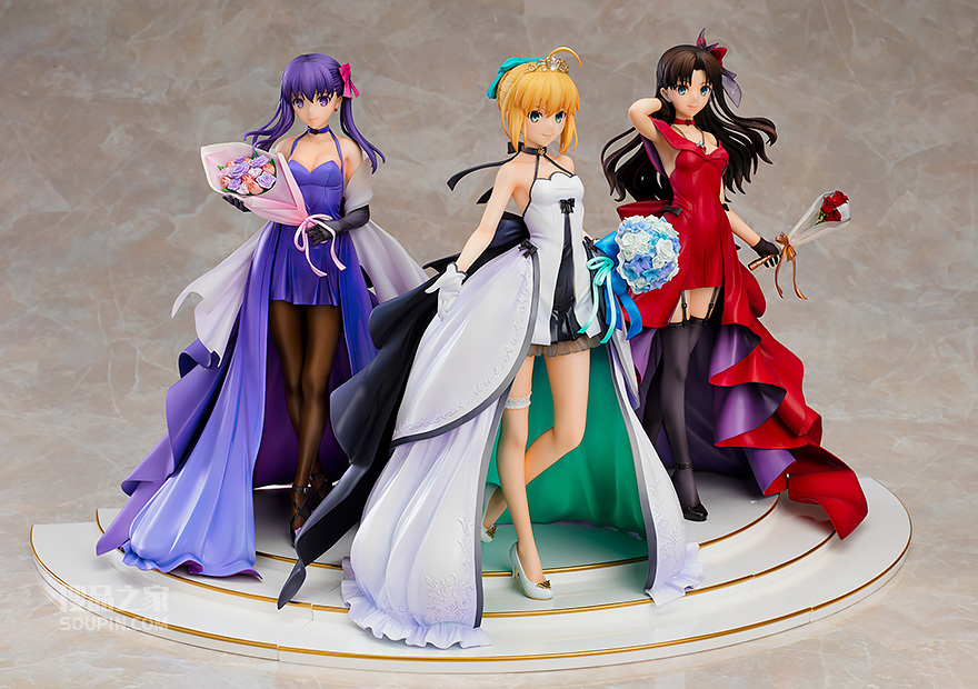 Saber 远坂凛 间桐樱 ～15th Celebration Dress Ver.～ Premium Box [「Fate/stay night」 ～15th Celebration Project]