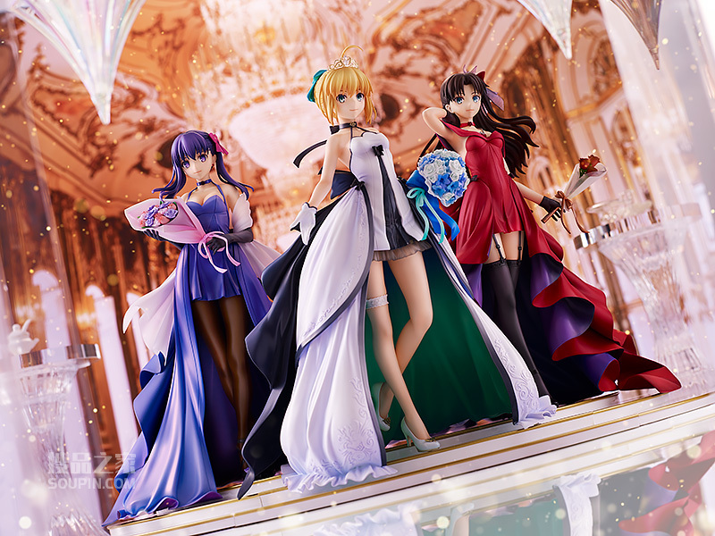 Saber 远坂凛 间桐樱 ～15th Celebration Dress Ver.～ Premium Box [「Fate/stay night」 ～15th Celebration Project]