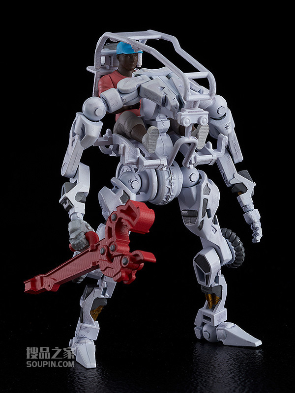 MODEROID 1/35 通用作业用EXOFRAME(灰色) [OBSOLETE]