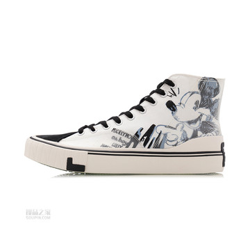 2020迪士尼 | 联名系列女子高帮经典休闲鞋