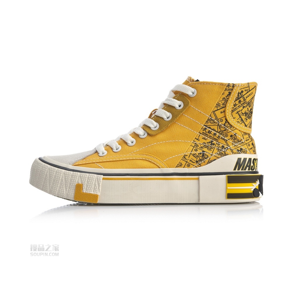 2020迪士尼 | 联名系列功夫米笈惟吾Canvas Hi女子高帮经典休闲鞋