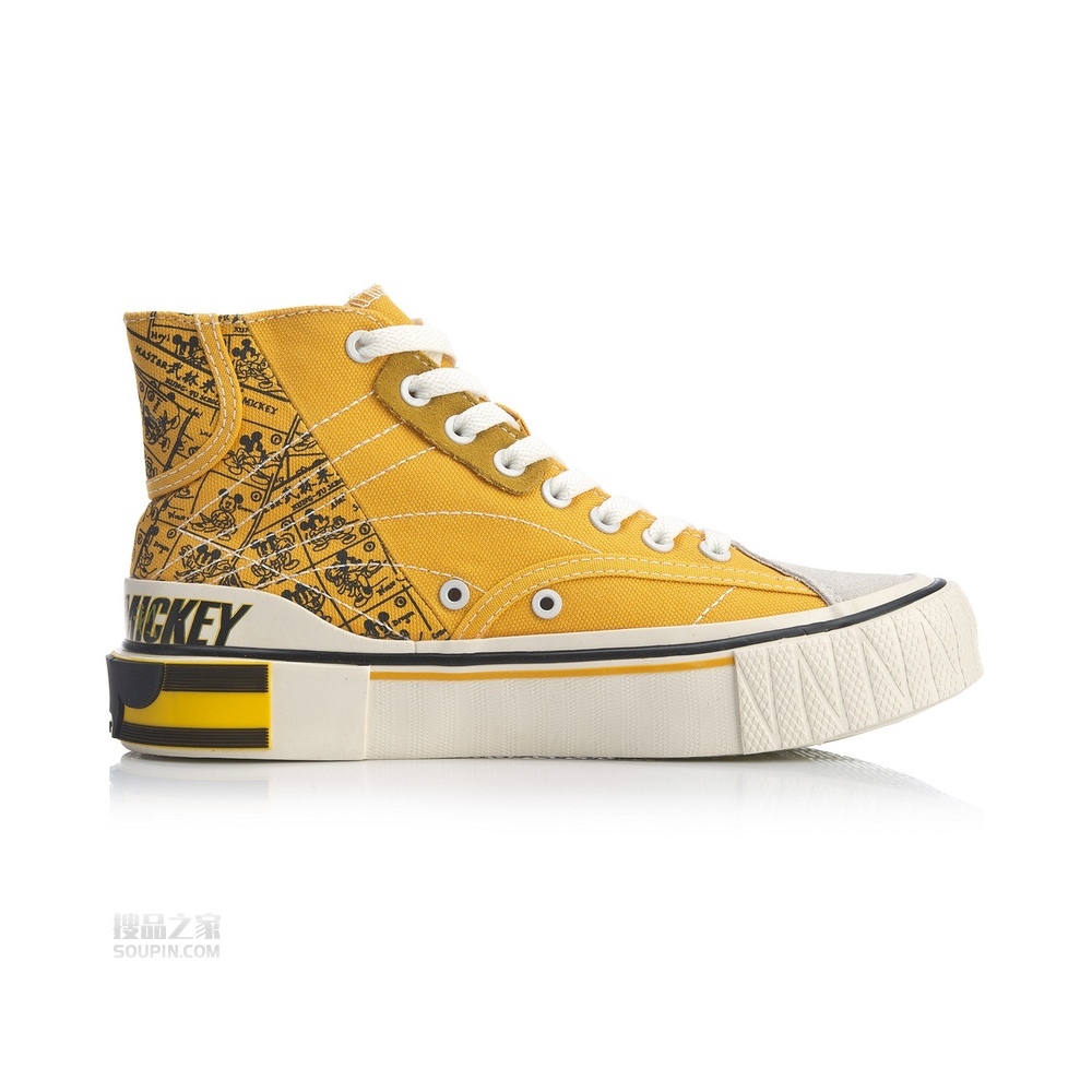 2020迪士尼 | 联名系列功夫米笈惟吾Canvas Hi女子高帮经典休闲鞋