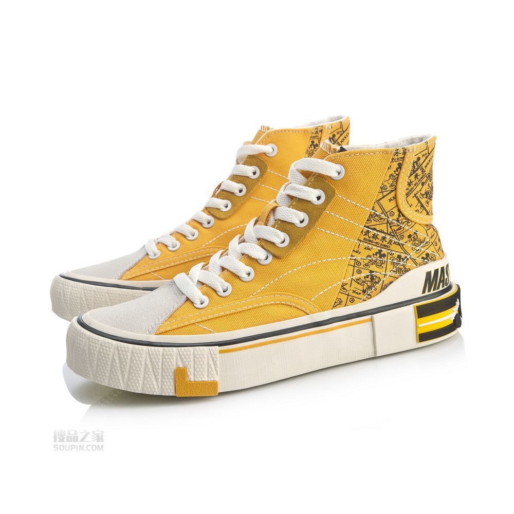 2020迪士尼 | 联名系列功夫米笈惟吾Canvas Hi女子高帮经典休闲鞋