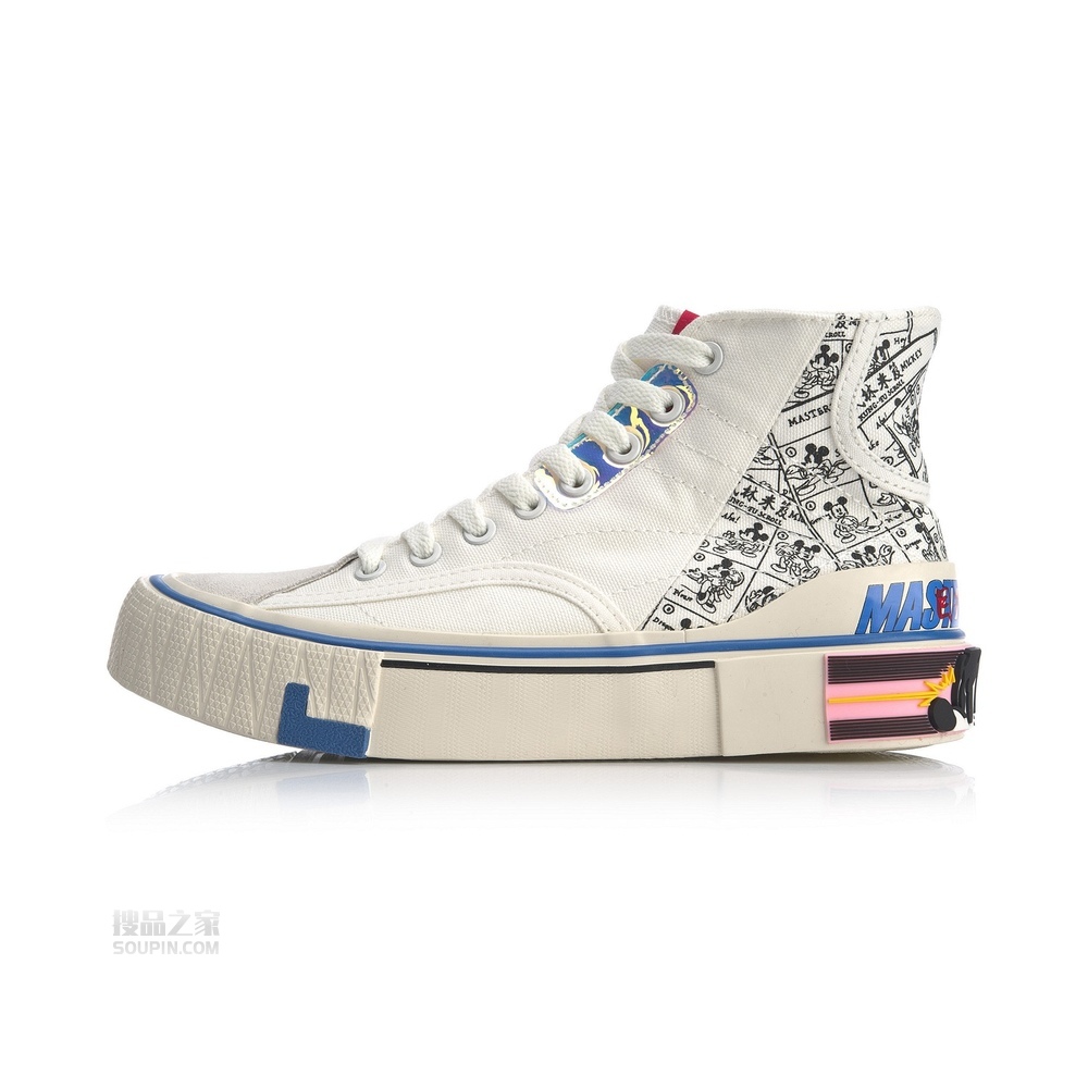 2020迪士尼 | 联名系列功夫米笈惟吾Canvas Hi女子高帮经典休闲鞋