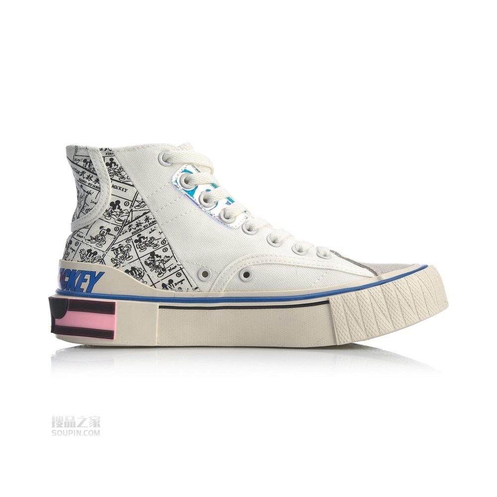 2020迪士尼 | 联名系列功夫米笈惟吾Canvas Hi女子高帮经典休闲鞋