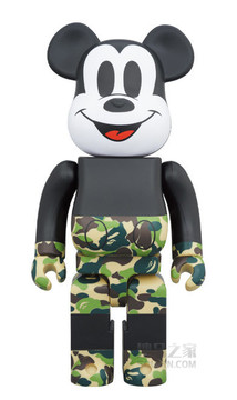 Bape x Mickey Mouse [Green] (400%)