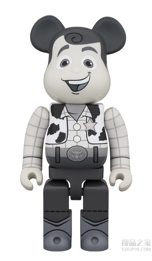 Woody [Black & White Ver.] (400%)