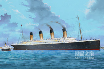 皇家邮轮“泰坦尼克”号（带灯） 