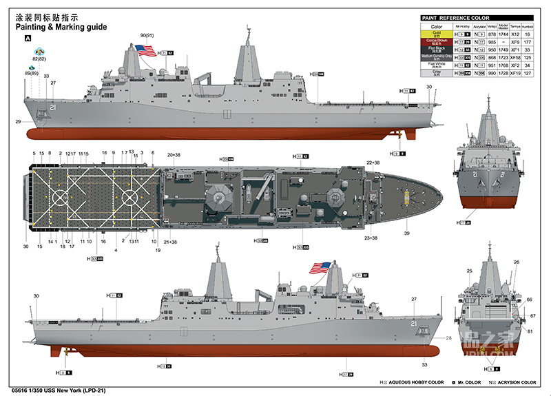 美国海军“纽约”号船坞登陆舰(LPD-21) 
