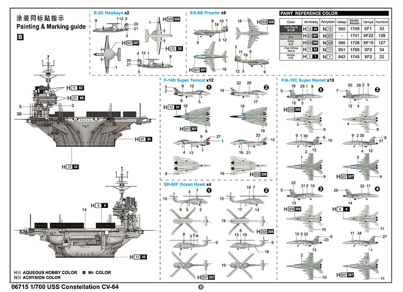 美国海军“星座”号航空母舰CV-64 