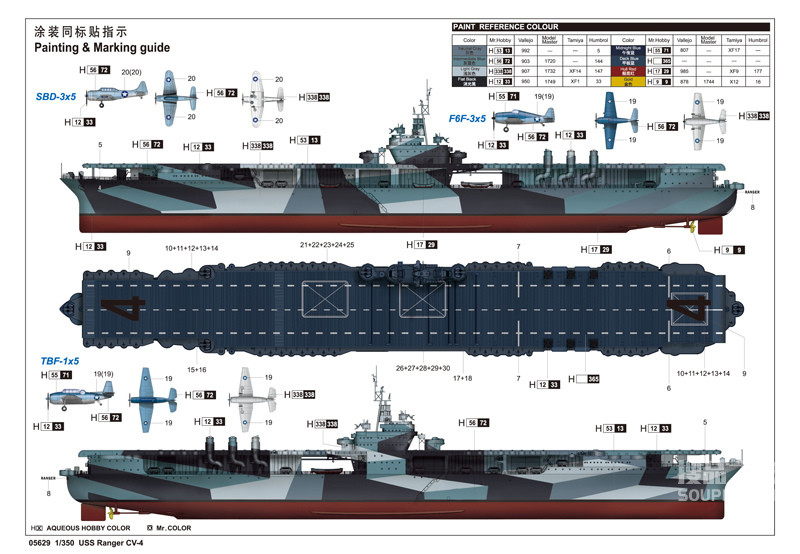 美国海军“突击者”号航空母舰CV-4 