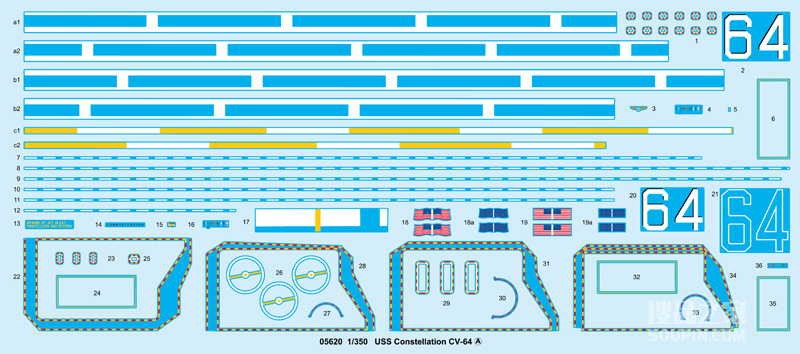 美国海军“星座”号航空母舰CV-64 