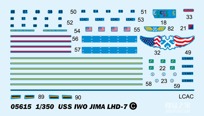 美国海军“硫磺岛”号两栖攻击舰LHD-7​ 