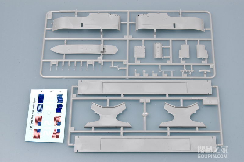 美国海军小鲨鱼号潜艇 SS-212 1941 