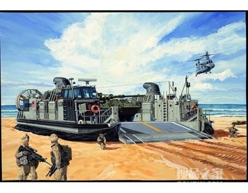 美国海军陆战队LCAC登陸艇 