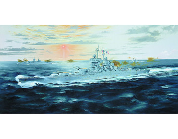 法国让.巴尔号战列舰1955  1/700