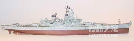美國BB-63密蘇裏戰列艦1991年型 